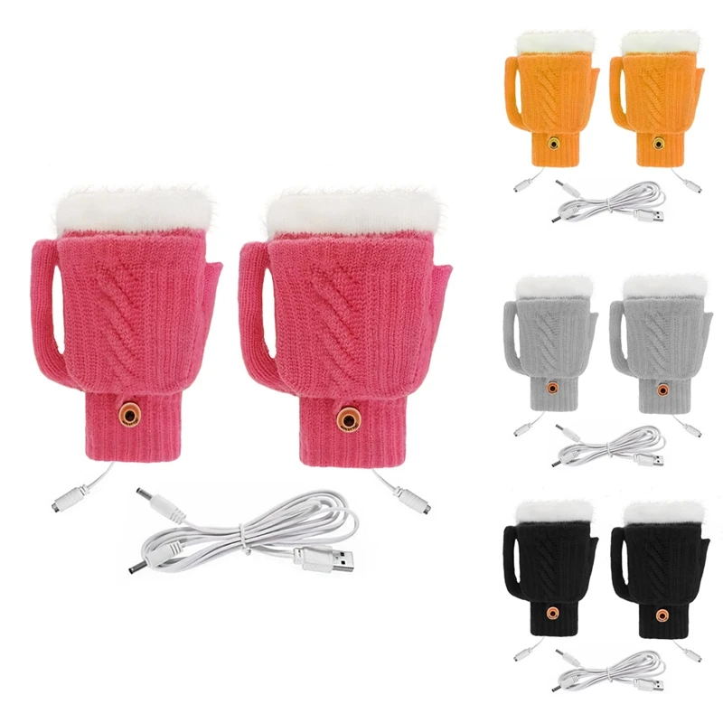 USB Electric Heated Gloves Double-Sided Heating Gloves Waterproof Adjustable Temperature
USB Electric Heated Gloves Double-Sided Heating Gloves Waterproof Adjustable Temperature