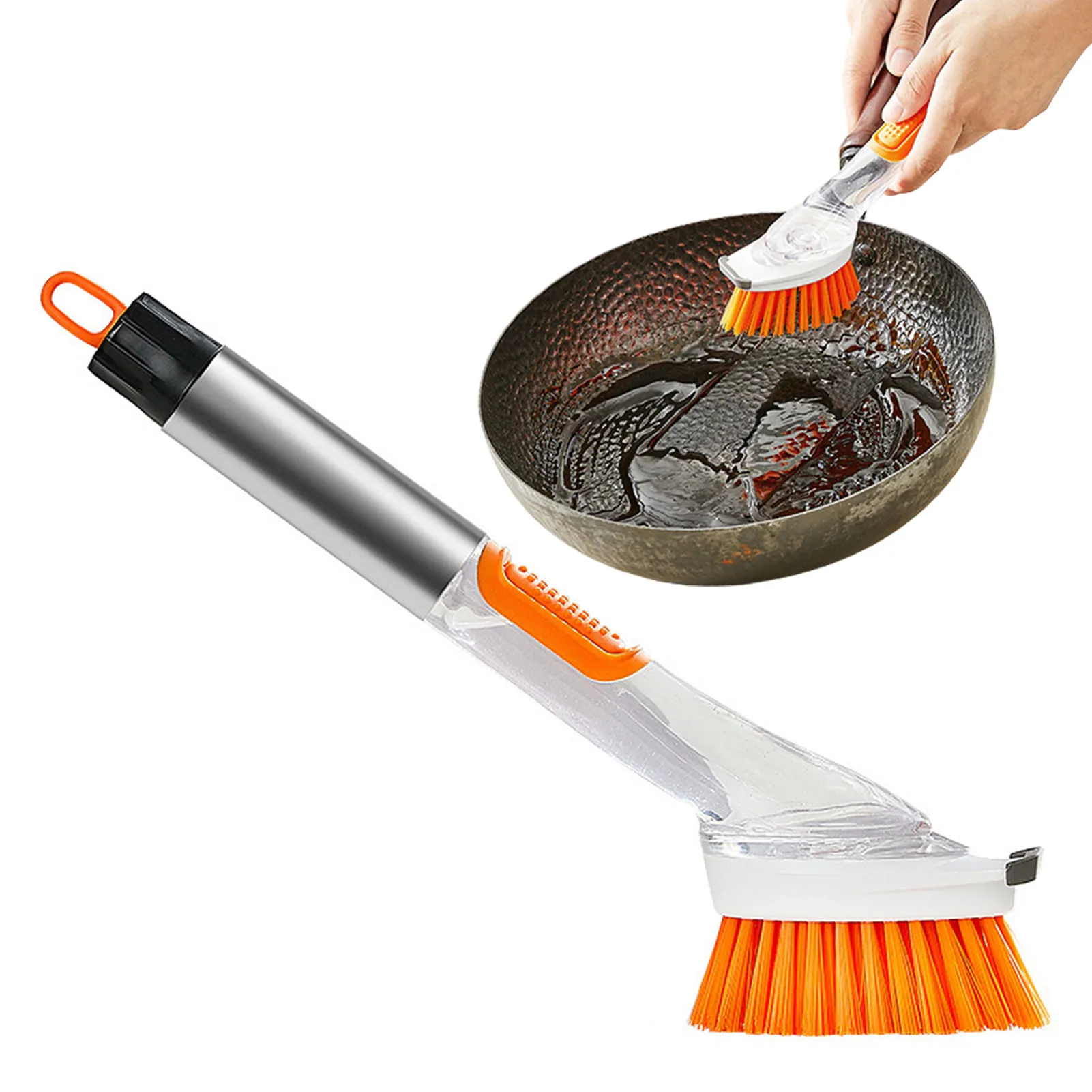 Прочное блюдо скребок, кухонная щетка для посуды, щетка для мытья посуды, чистящая щетка с ручкой из нержавеющей стали для раковины, кастрюл...
Прочное блюдо скребок, кухонная щетка для посуды, щетка для мытья посуды, чистящая щетка с ручкой из нержавеющей стали для раковины, кастрюл...