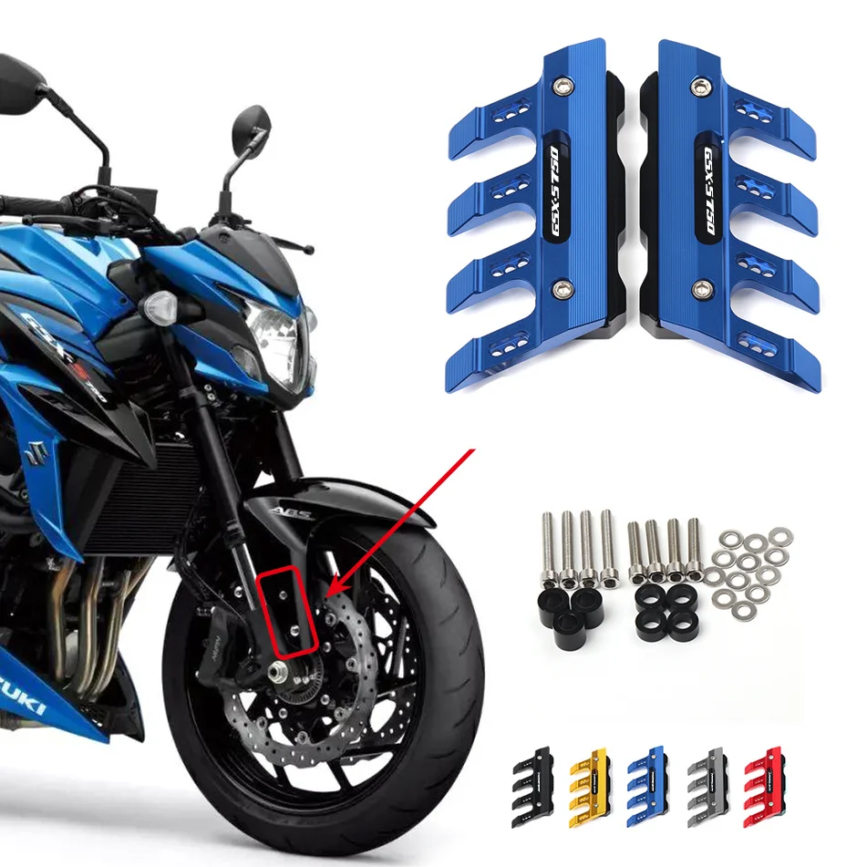 For Suzuki GSX-S750 GSXS750 GSX S750 S Motorcycle Front Fork Protector Fender Slider Guard Accessories GSXS 750 Mudguard
For Suzuki GSX-S750 GSXS750 GSX S750 S Motorcycle Front Fork Protector Fender Slider Guard Accessories GSXS 750 Mudguard