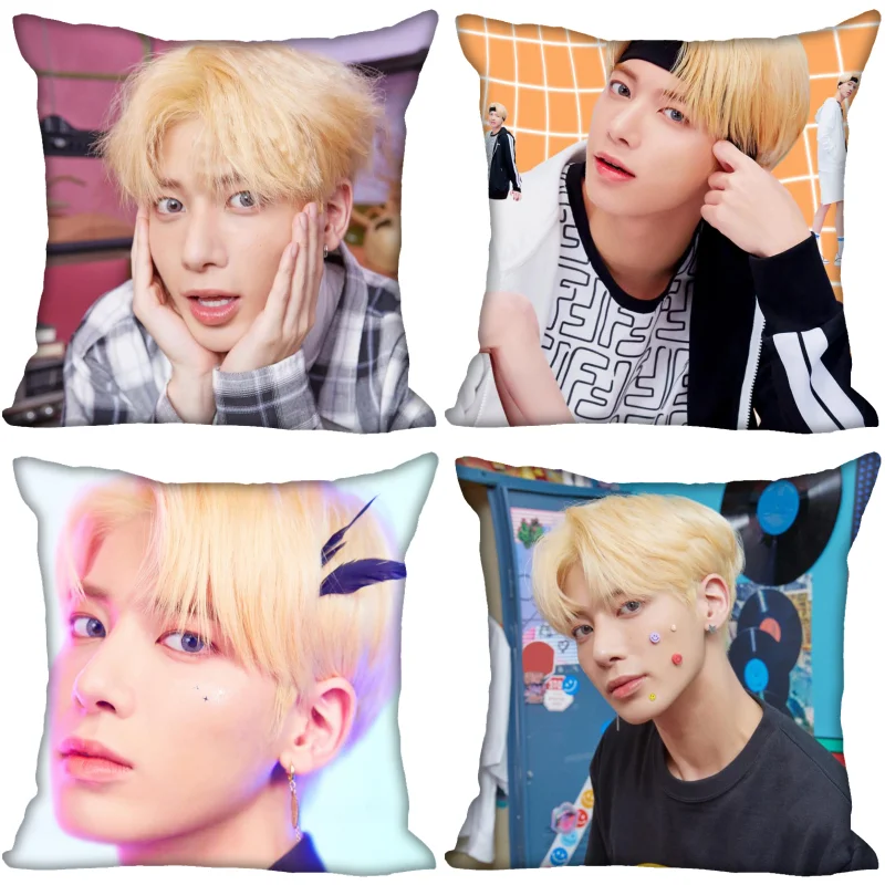 TXT Taehyun Pillow Cover Bedroom Home Office Decorative Pillowcase Square Zipper Pillow Cases Satin Fabric Eco-Friendly
TXT Taehyun Pillow Cover Bedroom Home Office Decorative Pillowcase Square Zipper Pillow Cases Satin Fabric Eco-Friendly
