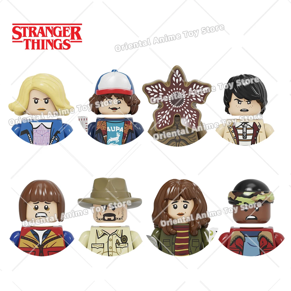 Stranger Things Building Blocks Anime Figure Dustin Demogorgon Action Figures Movies Dolls Assembled Educational Brick Kids Toy
Stranger Things Building Blocks Anime Figure Dustin Demogorgon Action Figures Movies Dolls Assembled Educational Brick Kids Toy
