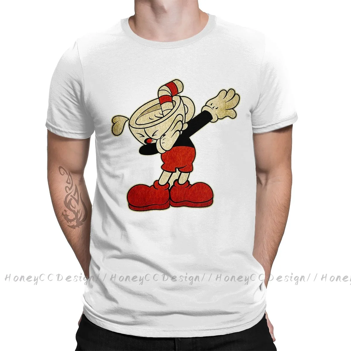 Cuphead T-Shirt Men Top Quality 100% Cotton Short Summer Sleeve Cuphead Cami Casual Shirt Loose
Cuphead T-Shirt Men Top Quality 100% Cotton Short Summer Sleeve Cuphead Cami Casual Shirt Loose
