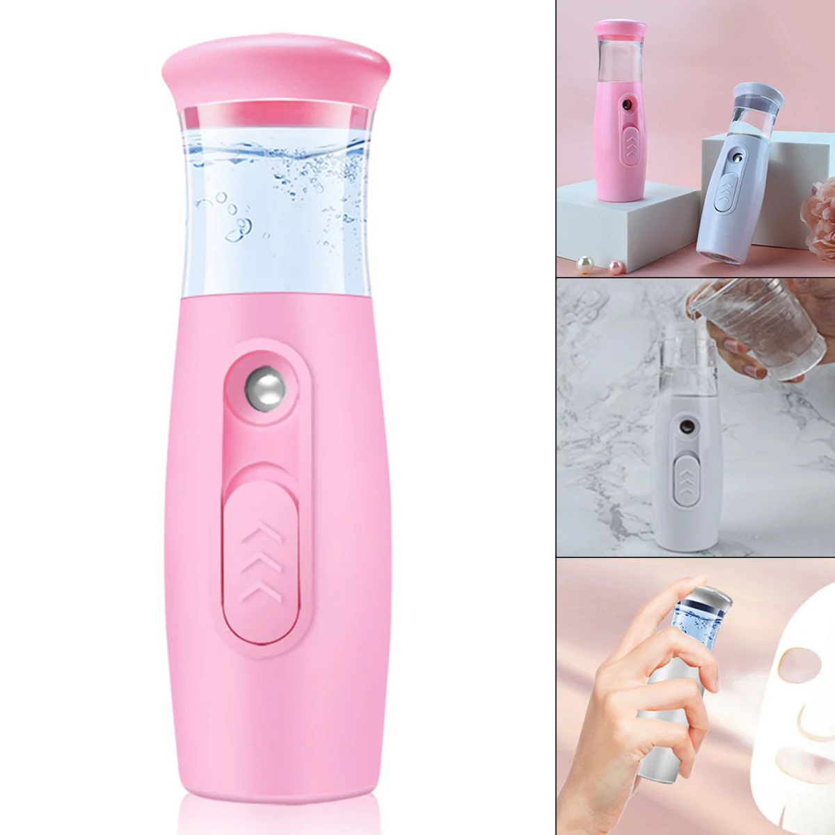 ZVKV Facial Water Replenishing Spray Instrument Face Sprayer USB Portable Humidifier Moisturizing Tool Mist Sprayer
ZVKV Facial Water Replenishing Spray Instrument Face Sprayer USB Portable Humidifier Moisturizing Tool Mist Sprayer