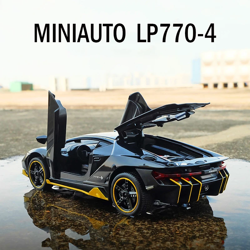 LP770 LP750 1:32 Lambos Car Alloy Sports Car Model Diecast Sound Super Racing Lifting Tail Hot Car Wheel For Children Gifts
LP770 LP750 1:32 Lambos Car Alloy Sports Car Model Diecast Sound Super Racing Lifting Tail Hot Car Wheel For Children Gifts