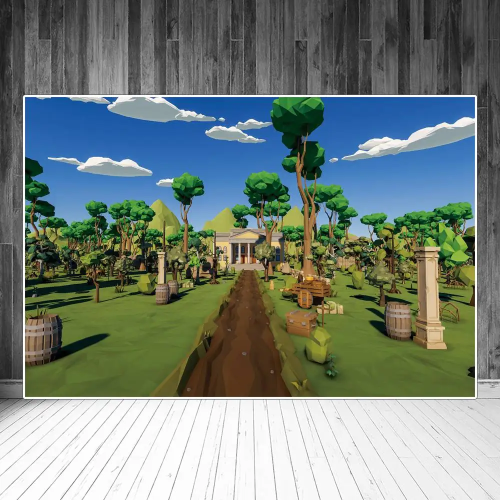 Pixel Style Forest Apartment Photography Backdrops Party Decoration Trees Cart Custom Baby Photocall Backgrounds Studio Props
Pixel Style Forest Apartment Photography Backdrops Party Decoration Trees Cart Custom Baby Photocall Backgrounds Studio Props