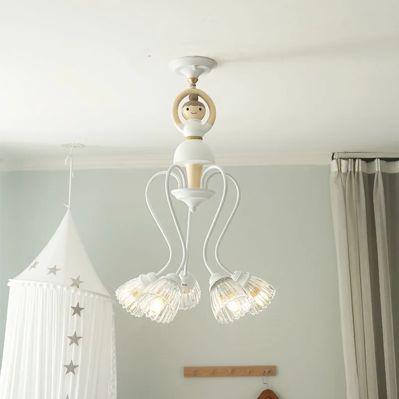 Nordic Ballet Children's Led Chandelier Baby Room Decor Chandeliers Ceiling Kids Room Bedroom Lights Modern Glass Lamp Lighting
Nordic Ballet Children's Led Chandelier Baby Room Decor Chandeliers Ceiling Kids Room Bedroom Lights Modern Glass Lamp Lighting