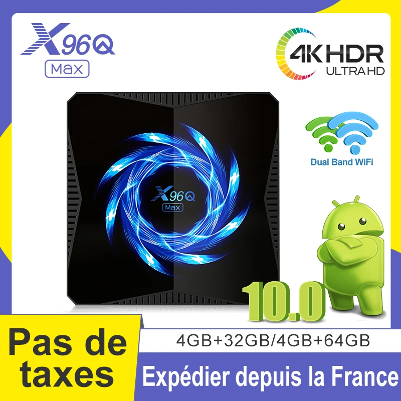 X96Q Max Allwinnner H616 4K четырехъядерный Android 10,0 Smart Iptv Box 4 ГБ ОЗУ 32 Гб ПЗУ X96Q H.265 Max Iptv Box 2022 медиаплеер
X96Q Max Allwinnner H616 4K четырехъядерный Android 10,0 Smart Iptv Box 4 ГБ ОЗУ 32 Гб ПЗУ X96Q H.265 Max Iptv Box 2022 медиаплеер