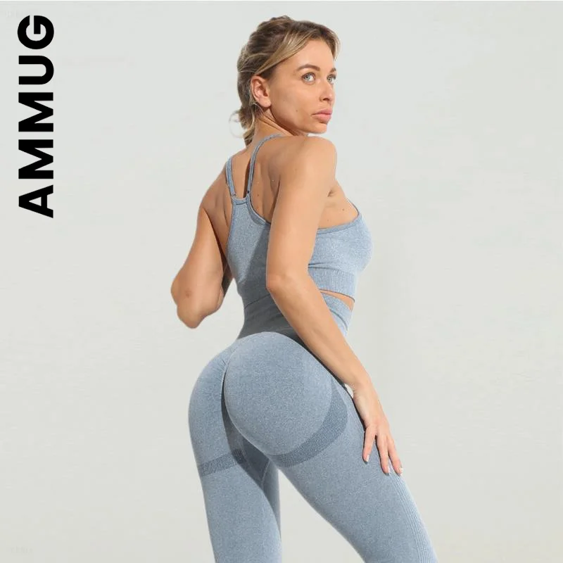 Ammug Женская бесшовная Спортивная одежда для фитнеса с высокой талией, спортивный комплект для женщин, Спортивная женская одежда, колготки, Ж...
Ammug Женская бесшовная Спортивная одежда для фитнеса с высокой талией, спортивный комплект для женщин, Спортивная женская одежда, колготки, Ж...