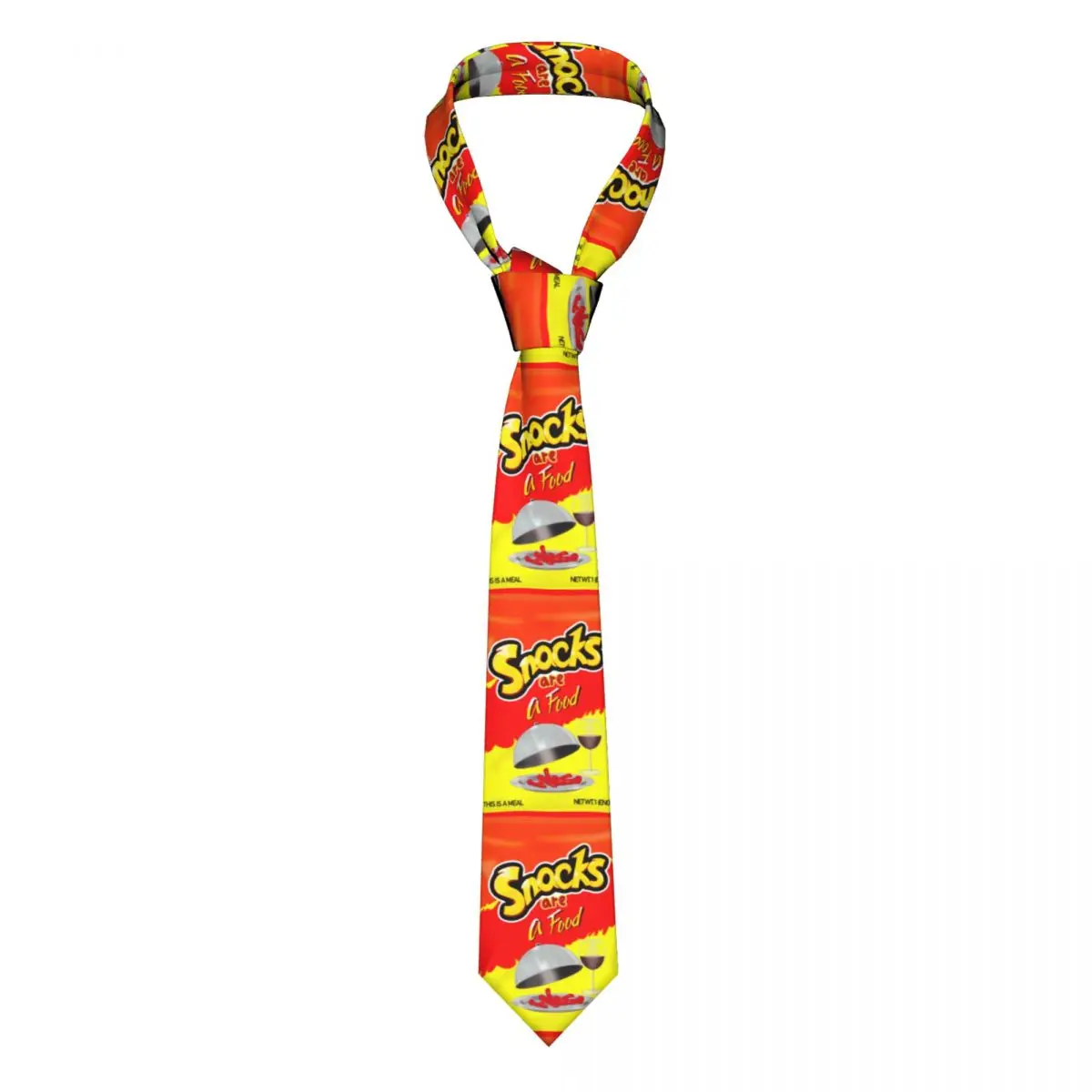 Snacks Are A Food Necktie Unisex 8 cm Potato Chip Neck Ties for Mens Shirt Accessories Cravat Wedding Accessories Cosplay Props
Snacks Are A Food Necktie Unisex 8 cm Potato Chip Neck Ties for Mens Shirt Accessories Cravat Wedding Accessories Cosplay Props