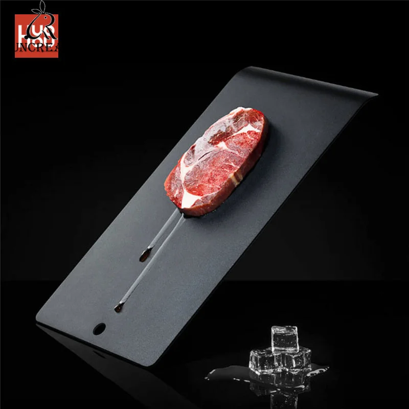Huohou Superconducting Fast Defrosting Tray Thaw Frozen Food Meat Fruit Quick Defrosting Plate Board Defrost Kitchen Gadget Tool
Huohou Superconducting Fast Defrosting Tray Thaw Frozen Food Meat Fruit Quick Defrosting Plate Board Defrost Kitchen Gadget Tool