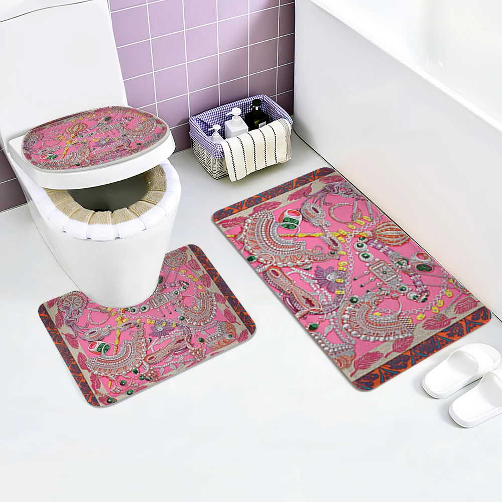 Декоративный коврик для ванной комнаты и набор ковриков для ванной комнаты, коврик для унитаза, коврик для душа, нескользящий коврик для ног...
Декоративный коврик для ванной комнаты и набор ковриков для ванной комнаты, коврик для унитаза, коврик для душа, нескользящий коврик для ног...
