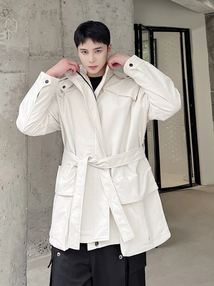 ZCSMLL New Korean Casual Men Trench Coat Versatile British Loose Belt New Fashion Solid Color Zipper Luxury Male Coat L5
ZCSMLL New Korean Casual Men Trench Coat Versatile British Loose Belt New Fashion Solid Color Zipper Luxury Male Coat L5