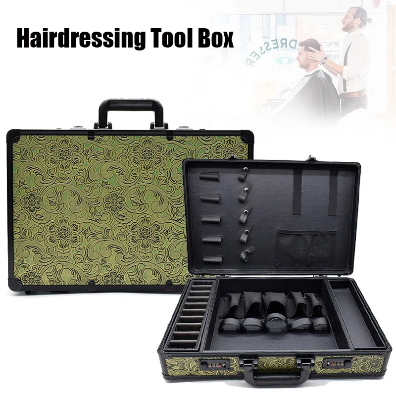 Professional Hairdressing Barber Tool Case Box Hair Stylist Clipper Scissors Comb Storage Carrying Tools BarberShop Suitcase
Professional Hairdressing Barber Tool Case Box Hair Stylist Clipper Scissors Comb Storage Carrying Tools BarberShop Suitcase