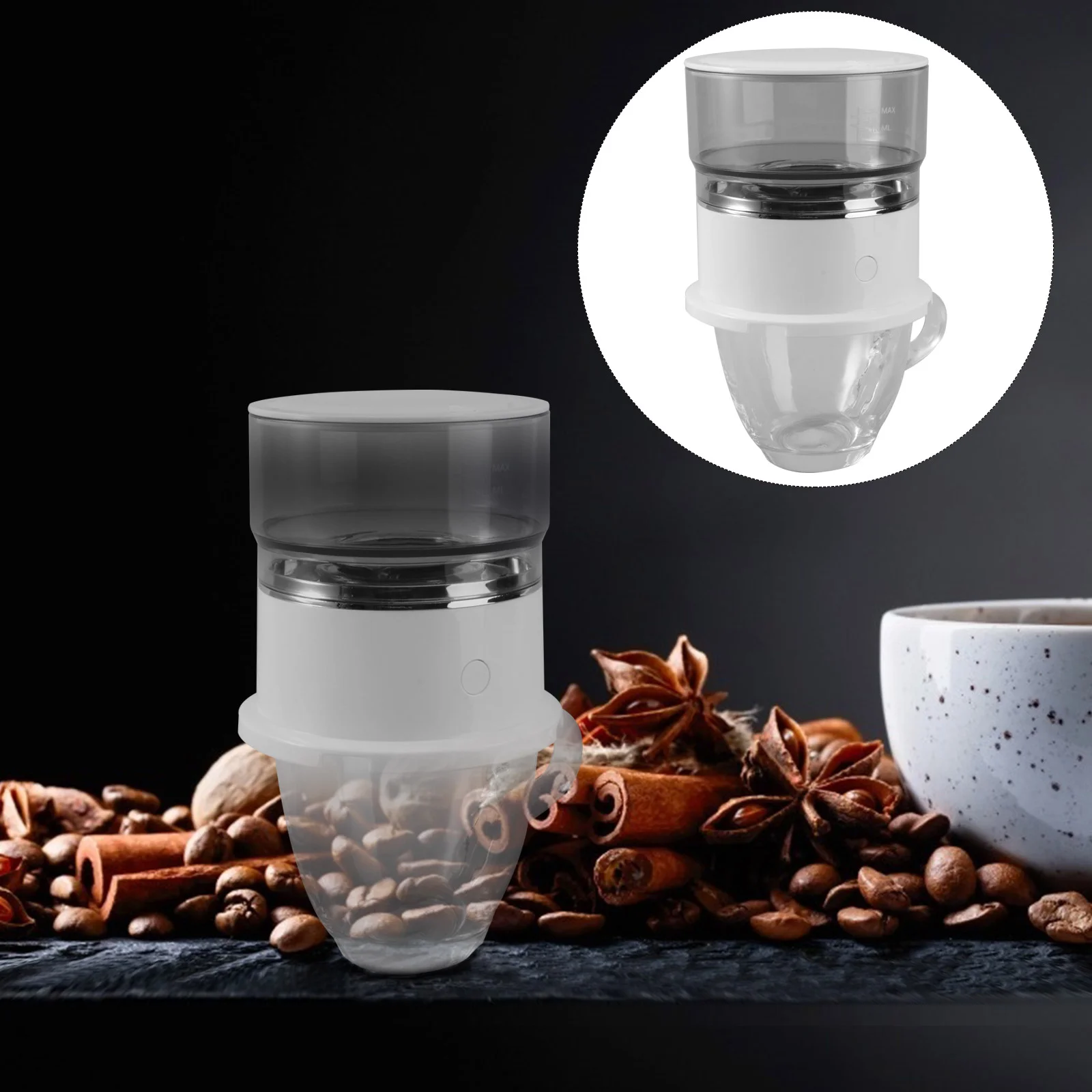 Coffee Drip Maker Pour Over Brewer Automatic Pot Auto Serve Portable Mini Coffeemaker Machine Single Type Travel Manual Filter
Coffee Drip Maker Pour Over Brewer Automatic Pot Auto Serve Portable Mini Coffeemaker Machine Single Type Travel Manual Filter