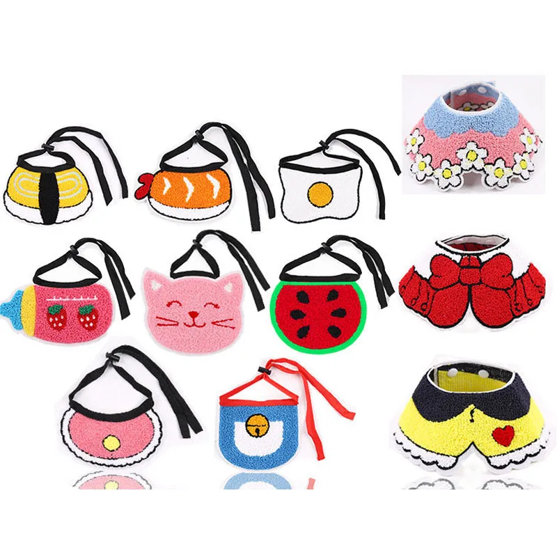 11 styles Dog Bibs Cat Scarf Bandana Bibs Cute Accessories For Small Medium Dogs Adjustable Pet Neckerchief Scarf Neck Collar L 
11 styles Dog Bibs Cat Scarf Bandana Bibs Cute Accessories For Small Medium Dogs Adjustable Pet Neckerchief Scarf Neck Collar L