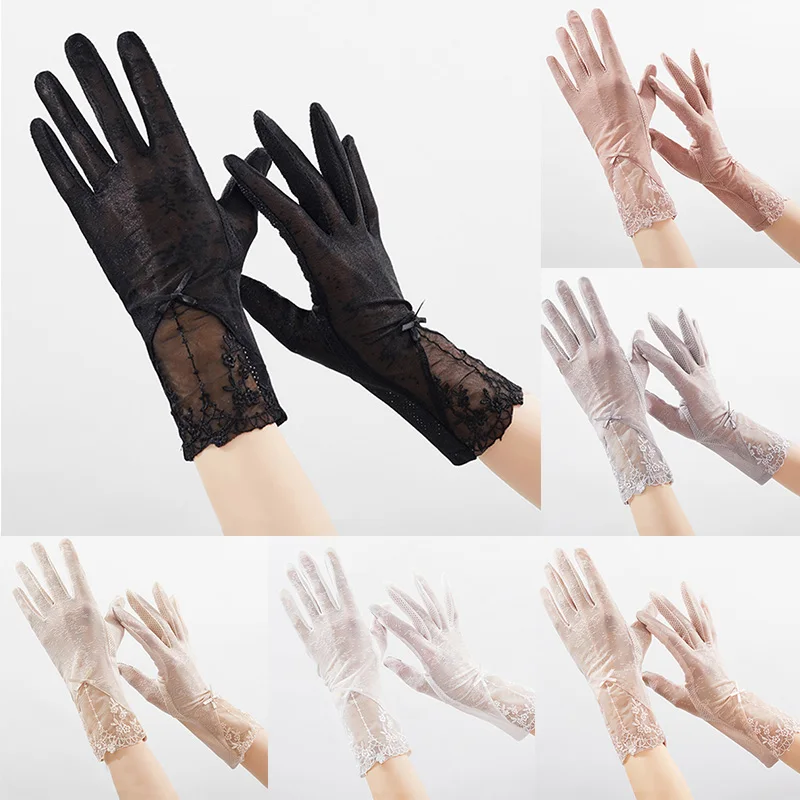 Women Summer Sun Protection Gloves Sexy Lace Touch Screen Gloves Breathable Non-Slip Elastic Mittens Sun Screen Driving Gloves
Women Summer Sun Protection Gloves Sexy Lace Touch Screen Gloves Breathable Non-Slip Elastic Mittens Sun Screen Driving Gloves