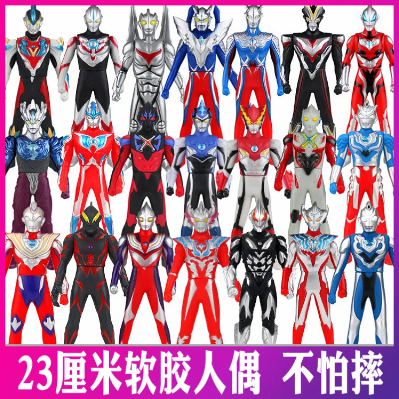 23cm Large Soft Rubber Ultraman Trigger X Darrgon Hudram Action Figures Model Assembly Movable Joints Children's Puppets Toys
23cm Large Soft Rubber Ultraman Trigger X Darrgon Hudram Action Figures Model Assembly Movable Joints Children's Puppets Toys