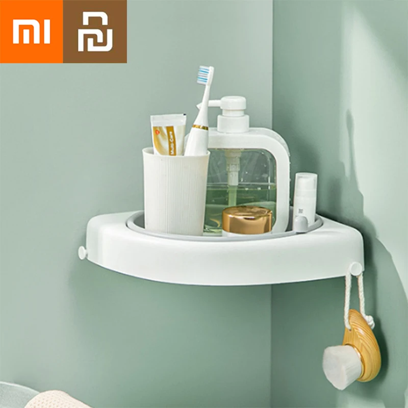 Xiaomi Youpin Rotatable Shelf Wall-mounted Bathroom Vanity Triangle Storage Rack Free Punch Home Kitchen Toilet Accessories
Xiaomi Youpin Rotatable Shelf Wall-mounted Bathroom Vanity Triangle Storage Rack Free Punch Home Kitchen Toilet Accessories