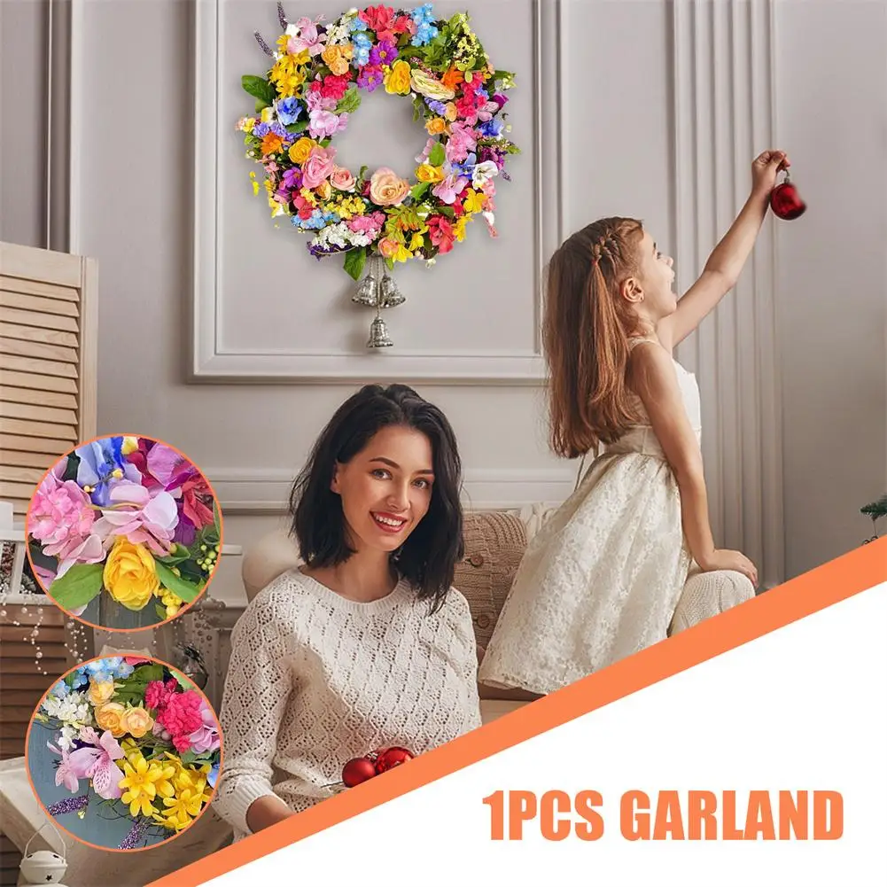 Colorful Spring Summer Wreath Farmhouse Colorful Cottage Wreath Artificial Flowers Wreath Decor For Front Door Wall Wedding W3J8
Colorful Spring Summer Wreath Farmhouse Colorful Cottage Wreath Artificial Flowers Wreath Decor For Front Door Wall Wedding W3J8