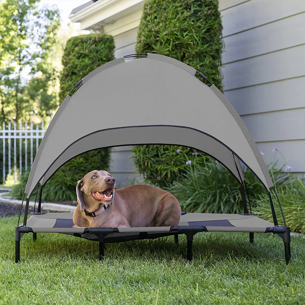 Portable Outdoor Pet Bed Summer Dog Camp Tent Raised Dog Bed W/Removable Canopy Camp Tent for Dogs Cats Camping
Portable Outdoor Pet Bed Summer Dog Camp Tent Raised Dog Bed W/Removable Canopy Camp Tent for Dogs Cats Camping