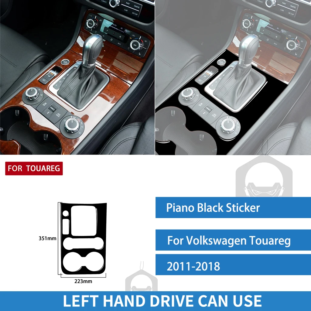 Панели переключения передач для VW Touareg 7P MK2 2011 2012 2013 2014 2015 2016 2017 2018, черные наклейки на фортепиано, аксессуары для интерьера автомобиля
Панели переключения передач для VW Touareg 7P MK2 2011 2012 2013 2014 2015 2016 2017 2018, черные наклейки на фортепиано, аксессуары для интерьера автомобиля