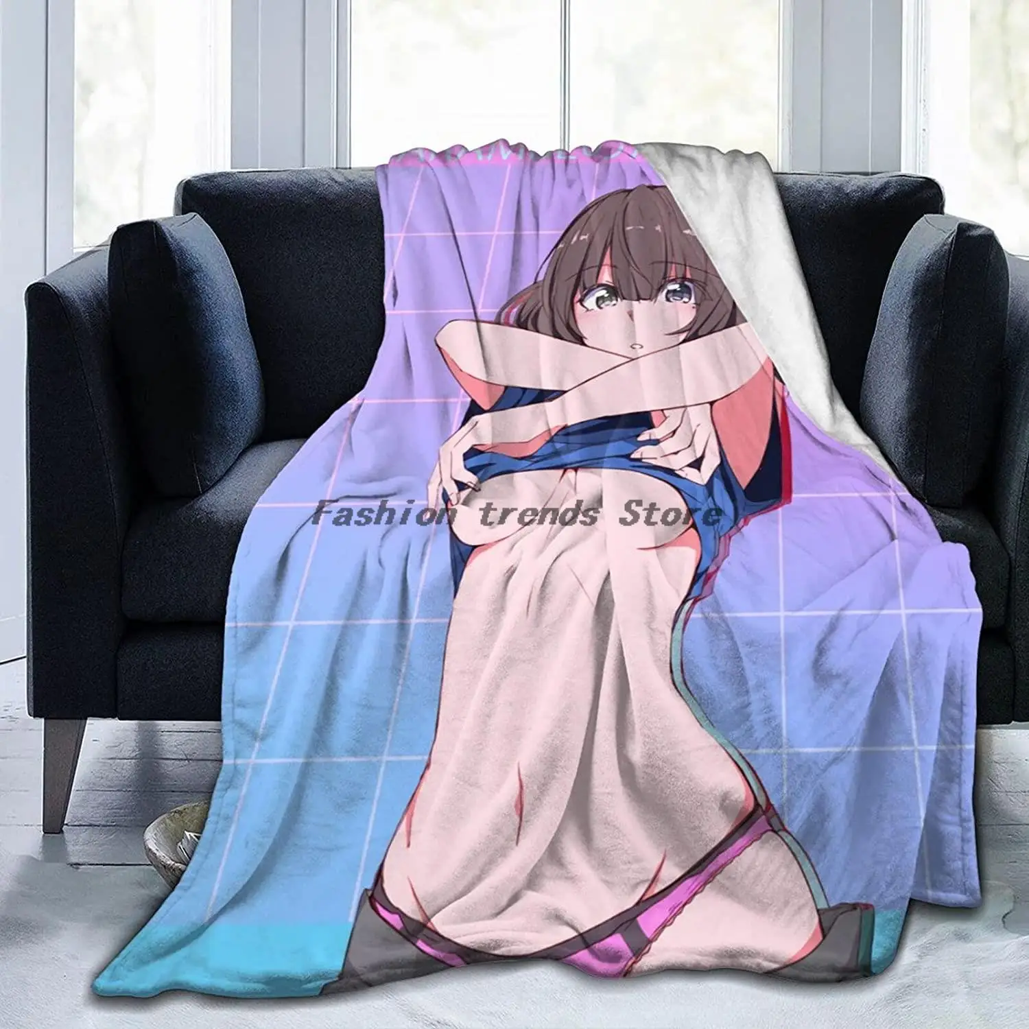 Punk Anime Girls Throw Blanket Flannel Blanket Super Soft Plush Warm for Anime Sexy Bedding Couch for Kids Adults Gift
Punk Anime Girls Throw Blanket Flannel Blanket Super Soft Plush Warm for Anime Sexy Bedding Couch for Kids Adults Gift