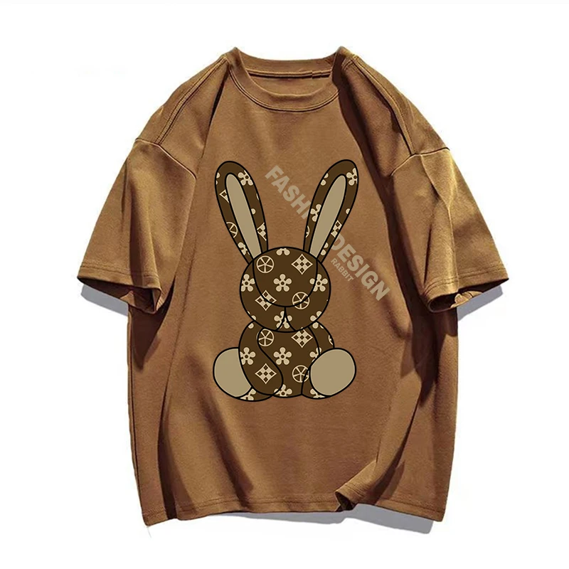 Luxury Brand Summer Cotton T Shirt for Men Fashion Streetwear Solid Color Print Cartoon Unisex Man Clothing Bunny Short Sleeve
Luxury Brand Summer Cotton T Shirt for Men Fashion Streetwear Solid Color Print Cartoon Unisex Man Clothing Bunny Short Sleeve
