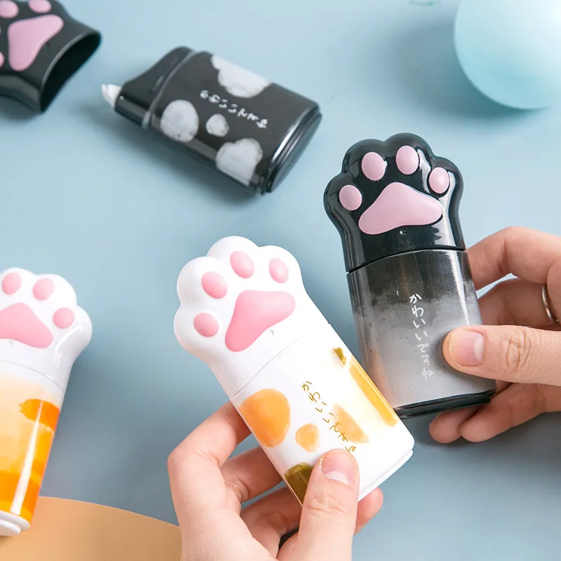 5mm*12m Kawaii Big Cat Claw Shape Cute Practical Correction Tape White Out Corrector Diary Stationery School Supply
5mm*12m Kawaii Big Cat Claw Shape Cute Practical Correction Tape White Out Corrector Diary Stationery School Supply