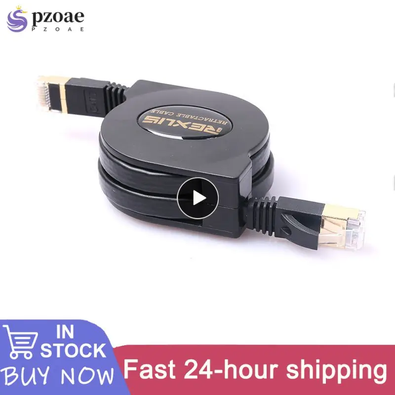 Light Flat Shielded Network Cable Retractable Seven Types Notebook Rj45 Network Cable Portable Ethernet Wire Office Accessories
Light Flat Shielded Network Cable Retractable Seven Types Notebook Rj45 Network Cable Portable Ethernet Wire Office Accessories