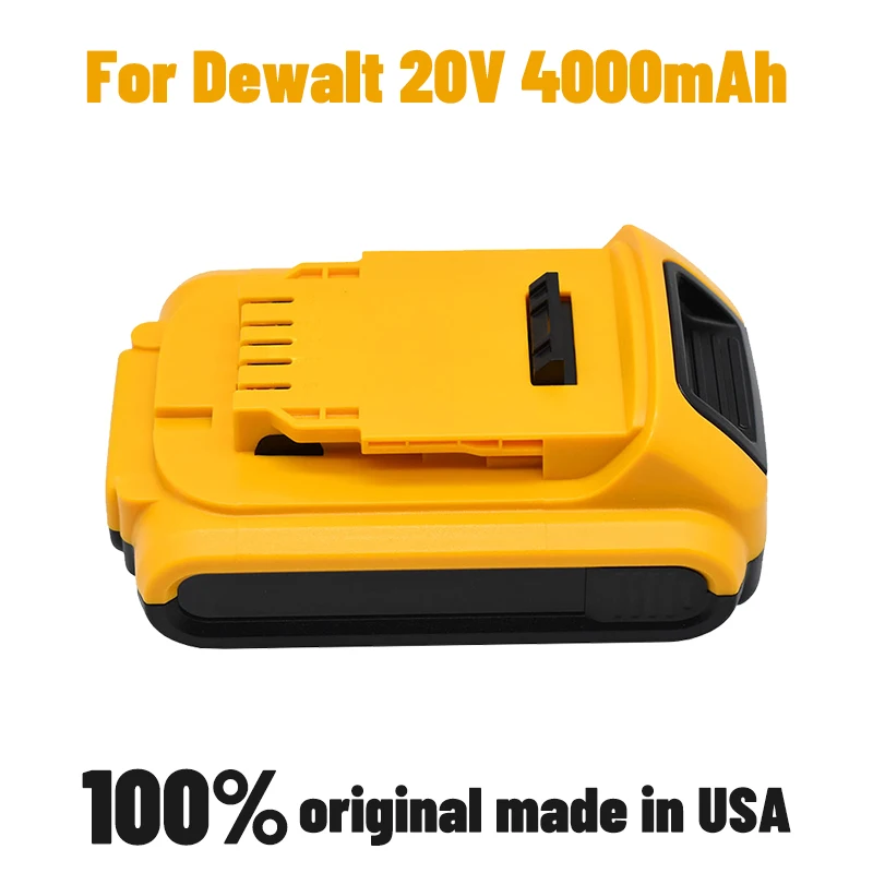 2021 20V 2000/4000mAh DCB200 Li-ion Rechargeable Power Tool Battery for Dewalt DCB203 DCB181 DCB180 DCB200 DCB201 DCB201-2 L50
2021 20V 2000/4000mAh DCB200 Li-ion Rechargeable Power Tool Battery for Dewalt DCB203 DCB181 DCB180 DCB200 DCB201 DCB201-2 L50