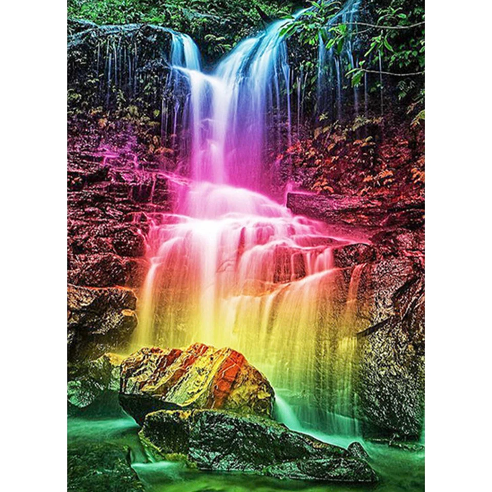 5D DIY Diamond Painting Landscape Rhinestone Cross Stitch Kit Full Diamond Embroidery Waterfall Mosaic Picture Home Decor Gift
5D DIY Diamond Painting Landscape Rhinestone Cross Stitch Kit Full Diamond Embroidery Waterfall Mosaic Picture Home Decor Gift