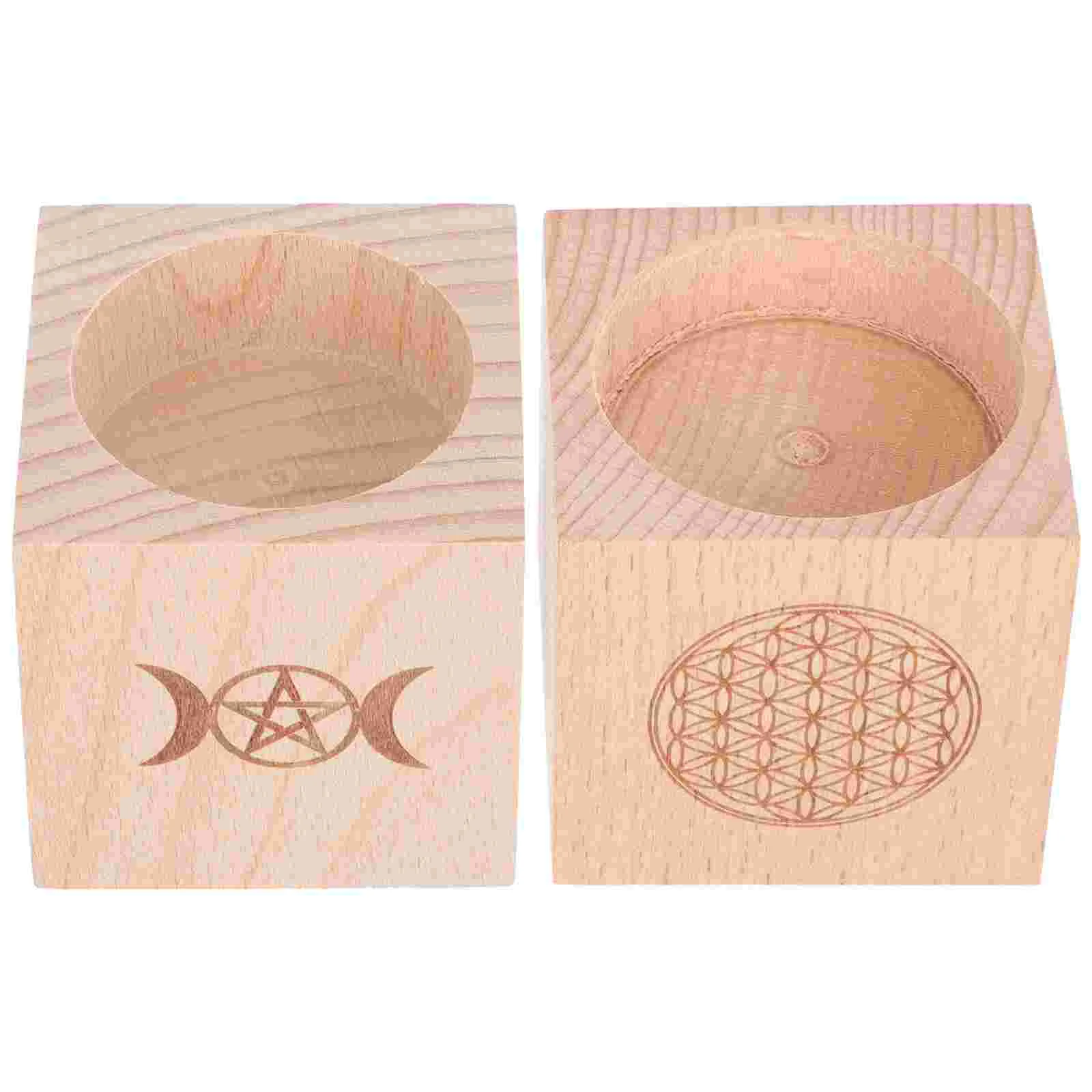 Holder Tealight Wooden Holders Wood Pentagram Star Divination Votive Stand Chime Candlesticks Candleholder Altar Decorative
Holder Tealight Wooden Holders Wood Pentagram Star Divination Votive Stand Chime Candlesticks Candleholder Altar Decorative