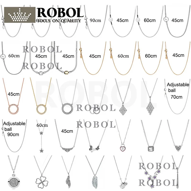 PDX Xl 01 100% 925 Sterling Silver Silver Chain Necklace (adjustable) Basic Charm Necklace with Logo Necklace for Woman
PDX Xl 01 100% 925 Sterling Silver Silver Chain Necklace (adjustable) Basic Charm Necklace with Logo Necklace for Woman