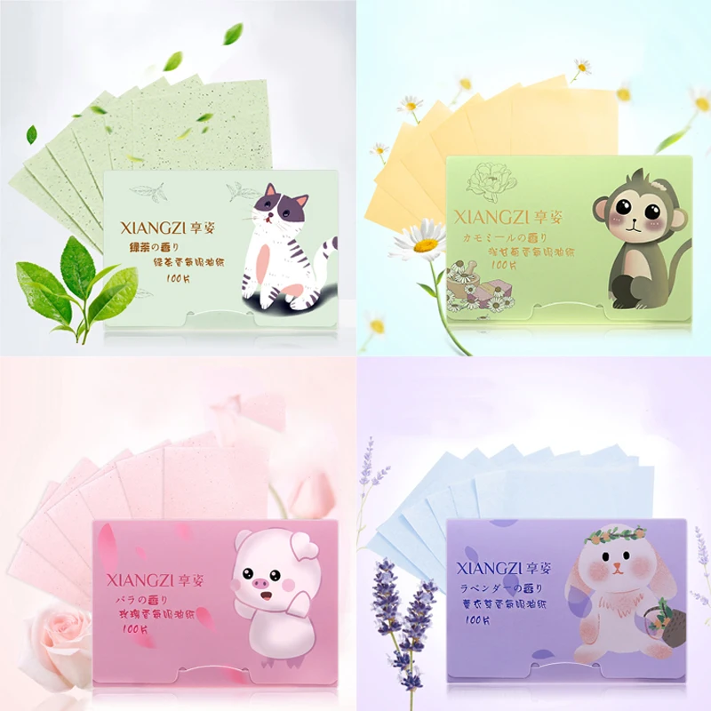 100Pcs/pack Oil Blotting Paper Portable Oily Skin Oil Control Oil-absorbing Paper Face Cleaning Absorbent Paper Makeup Tools 
100Pcs/pack Oil Blotting Paper Portable Oily Skin Oil Control Oil-absorbing Paper Face Cleaning Absorbent Paper Makeup Tools