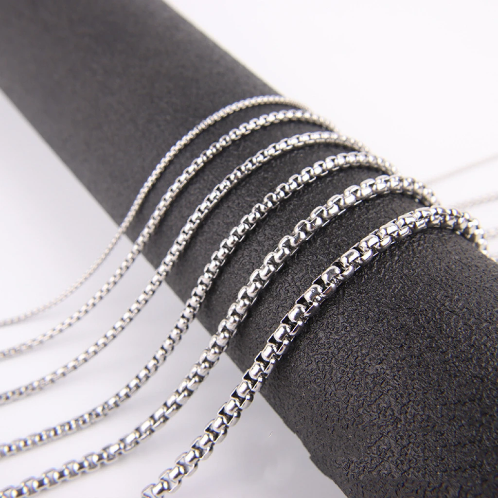 KouCh Royal Chains 2/3/4mm Width Chain Necklaces For Man/Woman Decor Punk Hitpop Neck Jewelry Waterproof Kpop Collier My Orders
KouCh Royal Chains 2/3/4mm Width Chain Necklaces For Man/Woman Decor Punk Hitpop Neck Jewelry Waterproof Kpop Collier My Orders