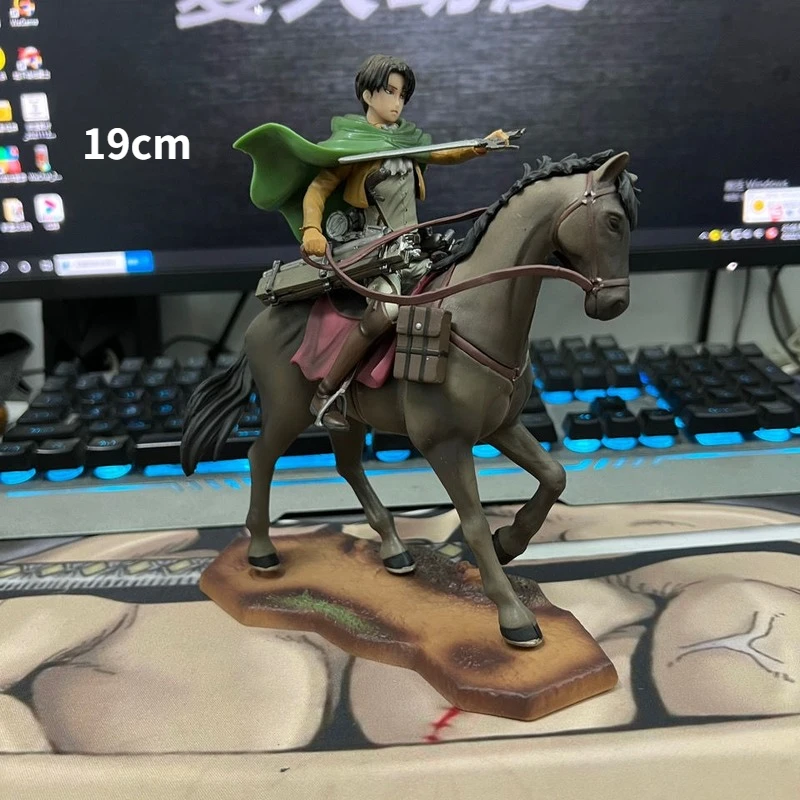 Anime Figure Attack on Titan Levi Horse Riding Figurine Eren Jaeger PVC Reiner Braun Action Figures Collectible Gifts Model Toys
Anime Figure Attack on Titan Levi Horse Riding Figurine Eren Jaeger PVC Reiner Braun Action Figures Collectible Gifts Model Toys