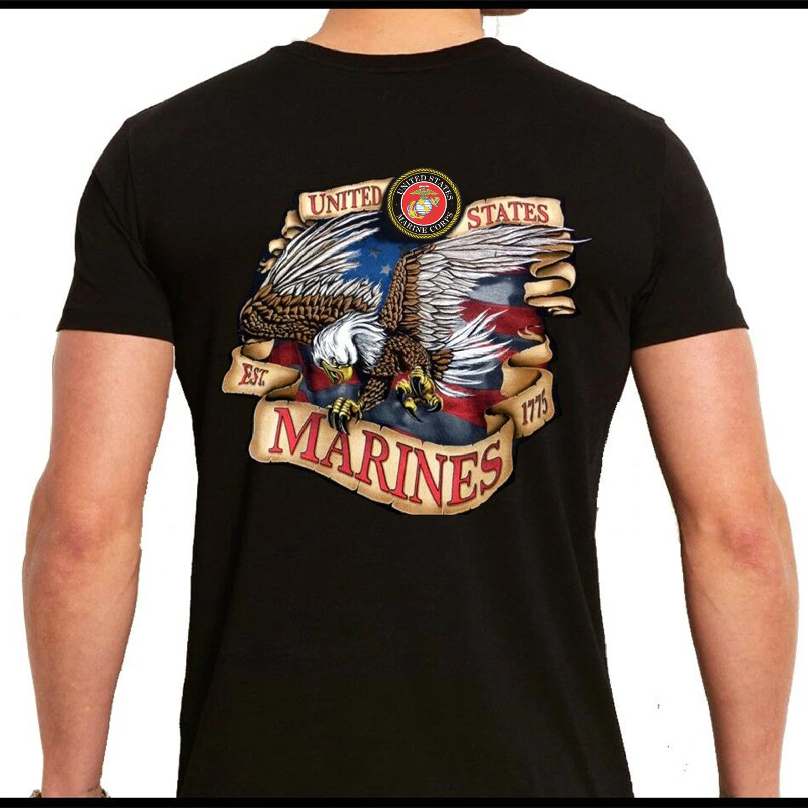 US Marine Corps Marines Attacking Eagle T-Shirt. Summer Cotton Short Sleeve O-Neck Mens T Shirt New S-3XL
US Marine Corps Marines Attacking Eagle T-Shirt. Summer Cotton Short Sleeve O-Neck Mens T Shirt New S-3XL