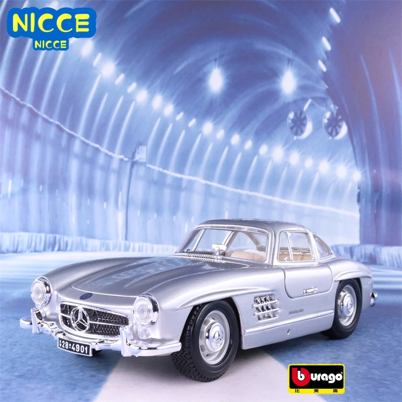 Bburago 1:18 1954 Mercedes-Benz 300SL Sports Car Simulation Alloy Car Model Collect Gifts Toy B335
Bburago 1:18 1954 Mercedes-Benz 300SL Sports Car Simulation Alloy Car Model Collect Gifts Toy B335