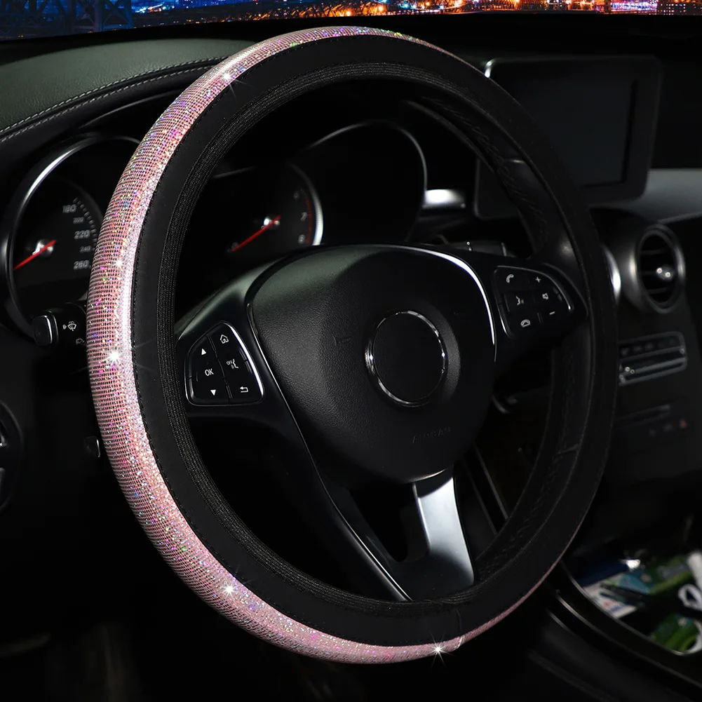 Cover Steering Wheel Cover Automotive Interior Bling Rhinestones Cover Car Accessories Car Steering Wheel Cover
Cover Steering Wheel Cover Automotive Interior Bling Rhinestones Cover Car Accessories Car Steering Wheel Cover