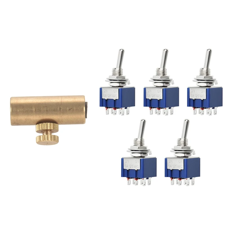 1X Metal Wolf Tone Eliminator Eliminate String Mute Suppressor For Cello & 5Pcs Electronic Guitar Toggle Switch
1X Metal Wolf Tone Eliminator Eliminate String Mute Suppressor For Cello & 5Pcs Electronic Guitar Toggle Switch