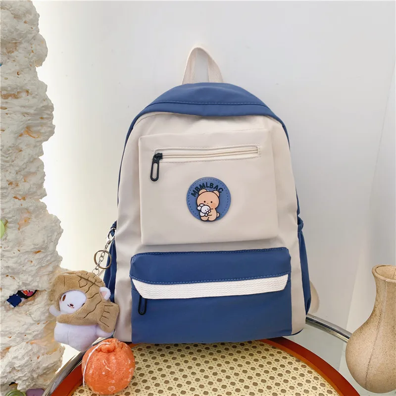 Backpack Women's New Large-capacity Schoolbag Women's Korean Version of High School Students Functional Wind
Backpack Women's New Large-capacity Schoolbag Women's Korean Version of High School Students Functional Wind