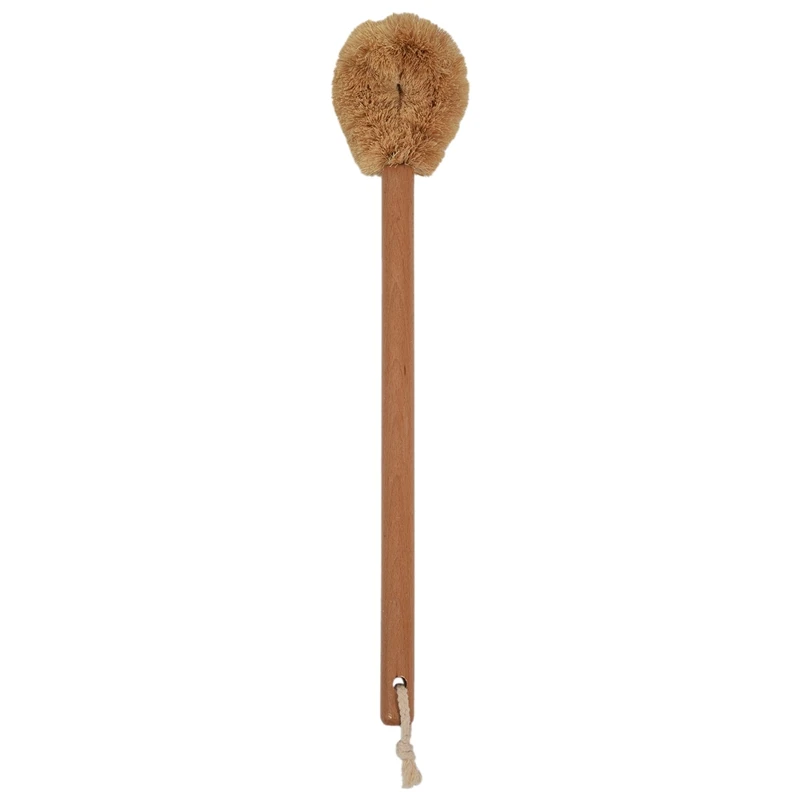Updated Modern Version Toilet Bowl Brush, Natural Coconut Fiber Brush Head And Beechwood Handle For Bathroom Toilet - Sturdy, De
Updated Modern Version Toilet Bowl Brush, Natural Coconut Fiber Brush Head And Beechwood Handle For Bathroom Toilet - Sturdy, De
