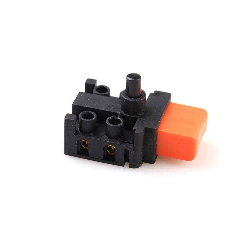 AC 220V/6A FA2/61BEK Adjustable Speed Switch Plastic Metal Trigger Button Switch For Electric Drill Power Tools Accessories
AC 220V/6A FA2/61BEK Adjustable Speed Switch Plastic Metal Trigger Button Switch For Electric Drill Power Tools Accessories