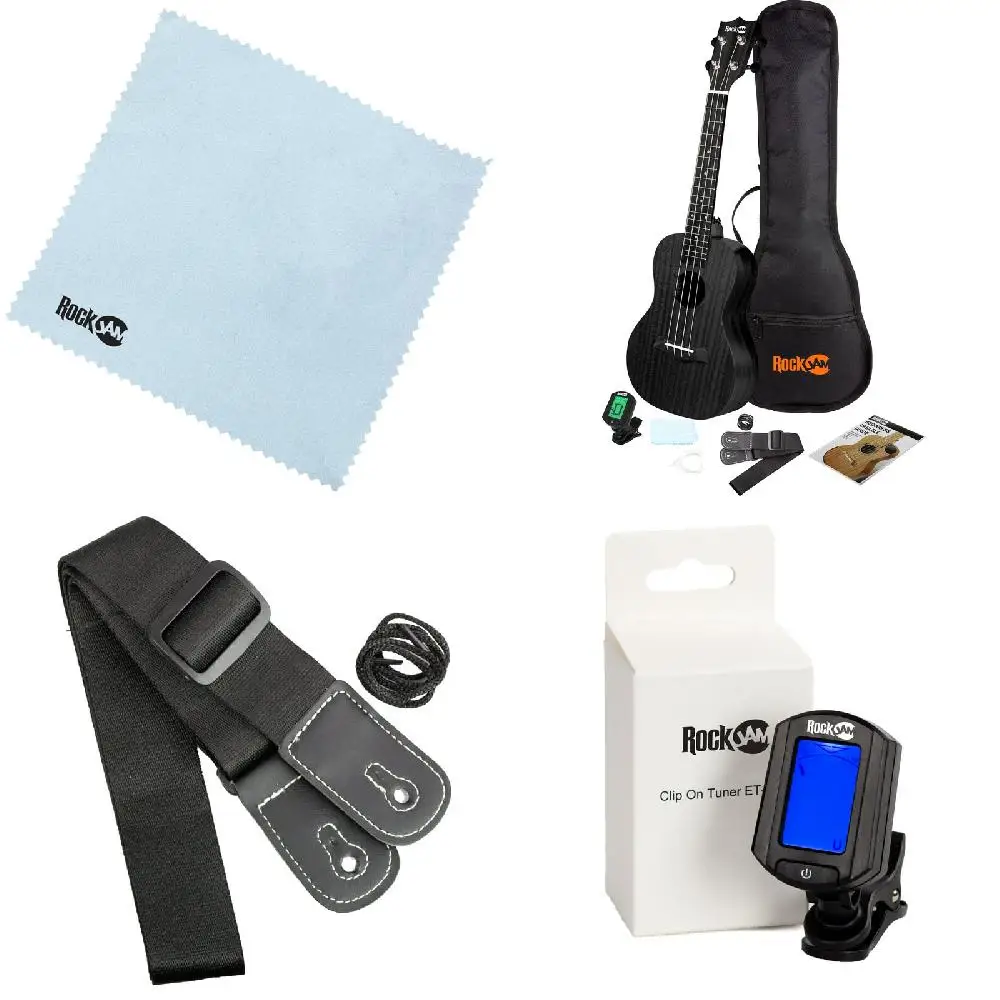 Fantastic Portable Acoustic Ukulele Kit with Gig Bags, Tuner, Strings, Capo, Strap, Picks & More for Beginners
Fantastic Portable Acoustic Ukulele Kit with Gig Bags, Tuner, Strings, Capo, Strap, Picks & More for Beginners