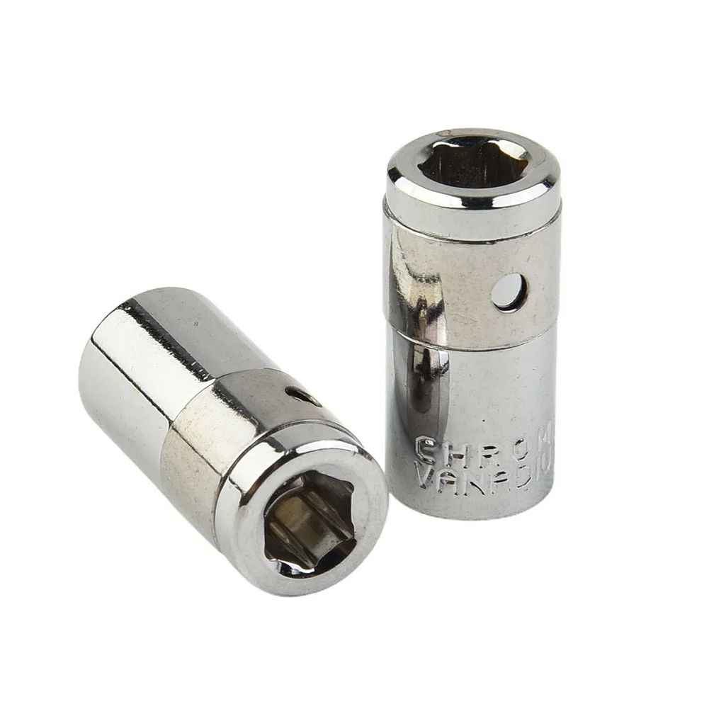 2x 1/4 Square Drive To 1/4 Hex Shank Impact Socket + 1/4 Drill Socket Adapter Power Tools Hexagon Handle Adapter Converter Drill
2x 1/4 Square Drive To 1/4 Hex Shank Impact Socket + 1/4 Drill Socket Adapter Power Tools Hexagon Handle Adapter Converter Drill