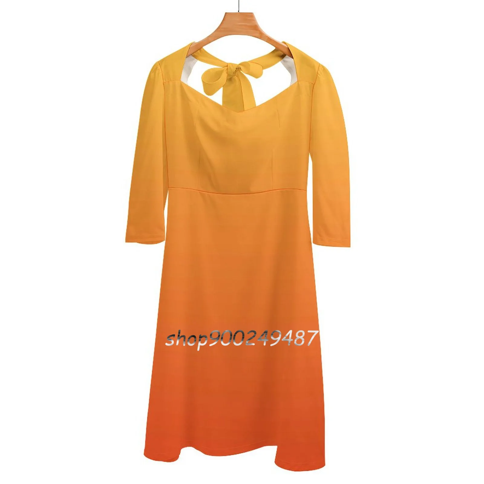 Yellow To Orange Color Change Square Neck Dress Sweet Summer Dress Women Elegant Halter Print Dress Orange Yellow Fiery Sunset
Yellow To Orange Color Change Square Neck Dress Sweet Summer Dress Women Elegant Halter Print Dress Orange Yellow Fiery Sunset