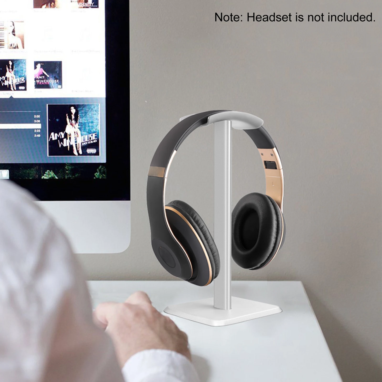 Headset Stand Over Ear Detachable Headphone Holder Gaming Headset Bracket Aluminum Alloy Earphone Display Rack
Headset Stand Over Ear Detachable Headphone Holder Gaming Headset Bracket Aluminum Alloy Earphone Display Rack