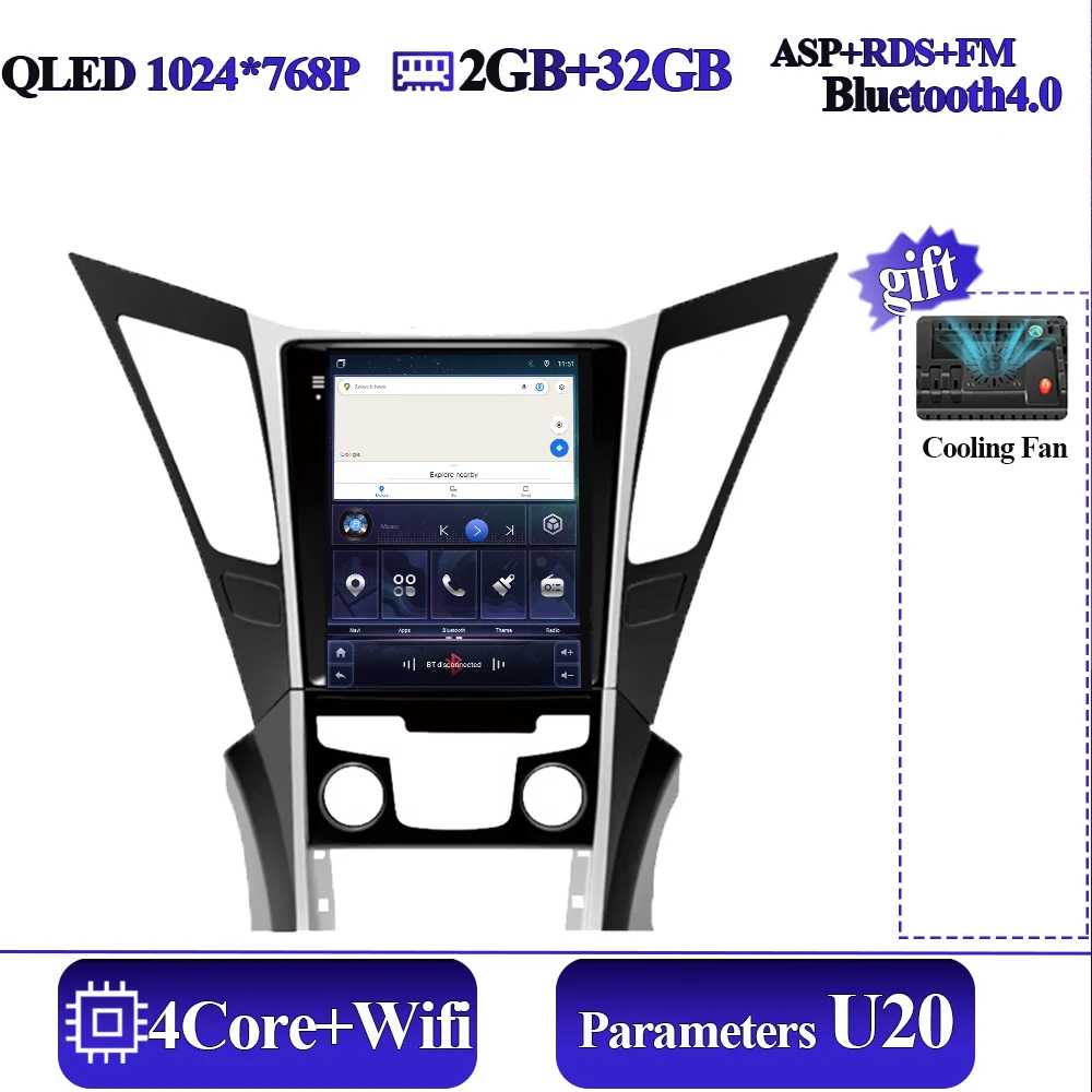 9,7 Android 15 для Hyundai Sonata YF 8 2010-2018 Android автоэкран автомобильная навигация стерео головное устройство радиоплеер 5G WIFI Carplay 
9,7 Android 15 для Hyundai Sonata YF 8 2010-2018 Android автоэкран автомобильная навигация стерео головное устройство радиоплеер 5G WIFI Carplay