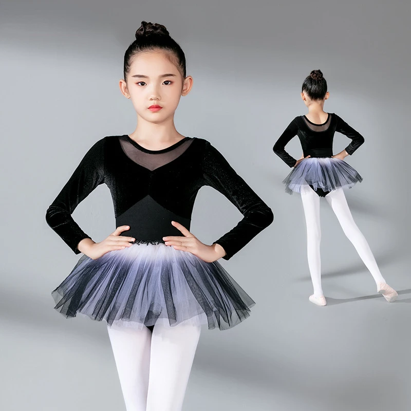 Ballet Dance TuTu Dance Dress for Girls Gymnastics Leotards Dancewear Autumn and Winter Long Sleeves Bodysuit for Dancing
Ballet Dance TuTu Dance Dress for Girls Gymnastics Leotards Dancewear Autumn and Winter Long Sleeves Bodysuit for Dancing