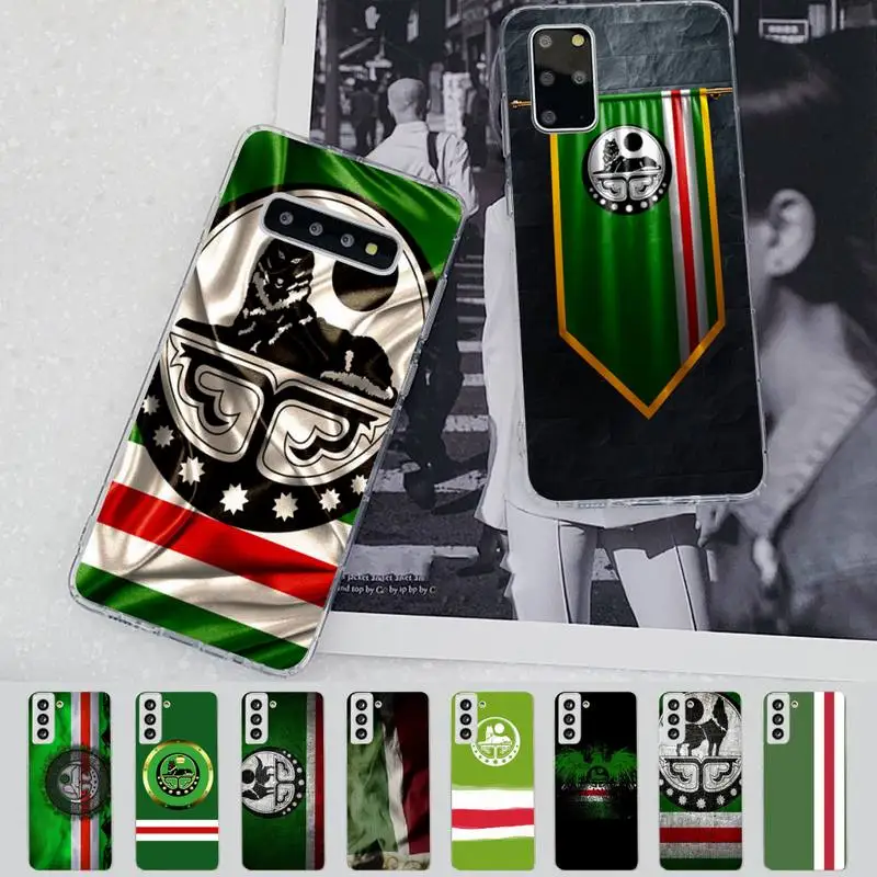 

Chechnya flag Phone Case for Samsung S21 A10 for Redmi Note 7 9 for Huawei P30Pro Honor 8X 10i cover